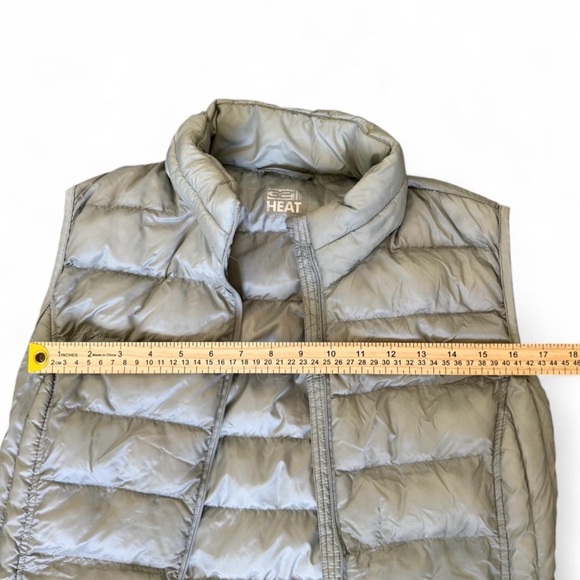 32 Degrees Teal Quilted Packable Puffer Vest - Picture 3 of 5